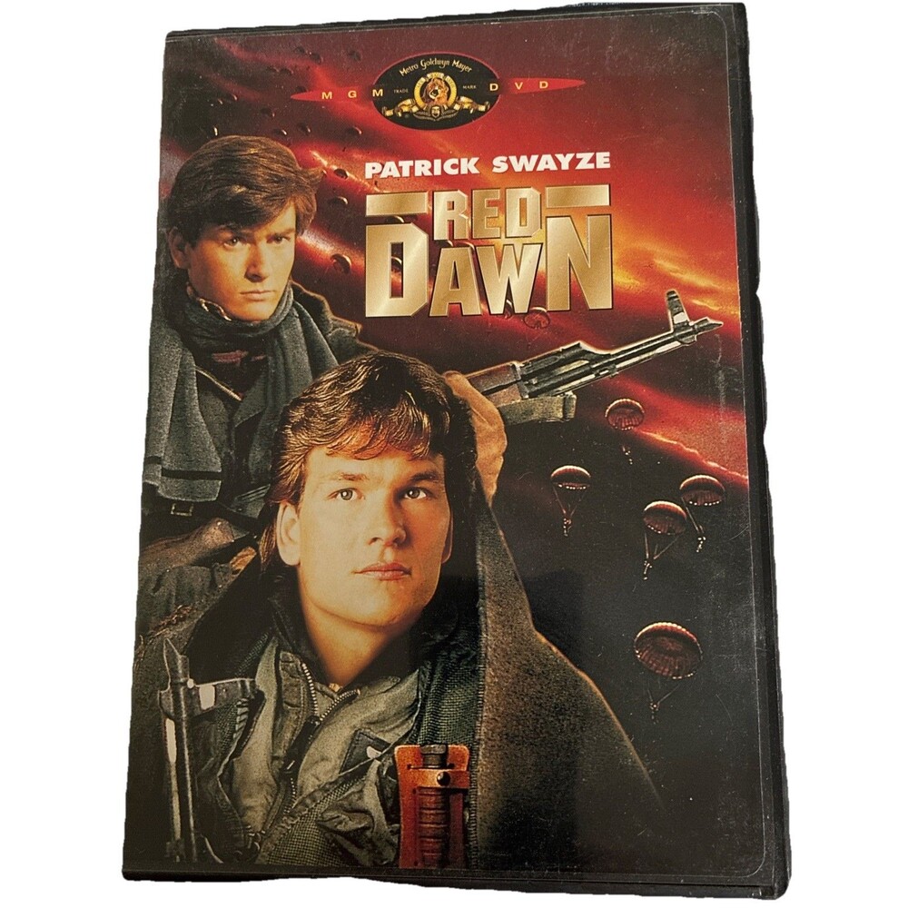 MGM Red Dawn Widescreen DVD Patrick Swayze Charlie Sheen Action 1984